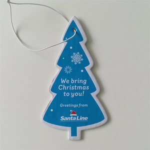 Hot Sale Custom Die Cut Designs Paper Car Air Freshener