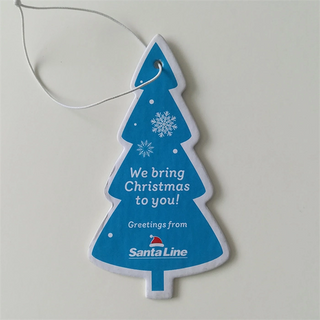Hot Sale Custom Die Cut Designs Paper Car Air Freshener