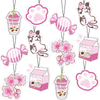 Latest Style Custom Logo Car Air Freshener Paper Scented Card