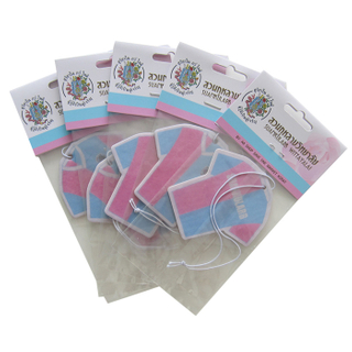 Custom Die Cut Designs Backer Card Package Paper Car Air Freshener